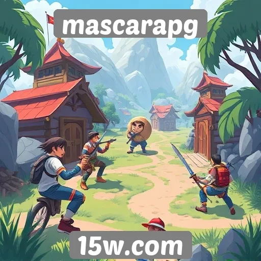 Gameplay em Mascarapg atrai novos usuários